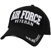 Deluxe Low Profile Military Branch Veteran Cap