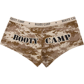 Womens Desert Digital Camo Booty Camp Booty Shorts