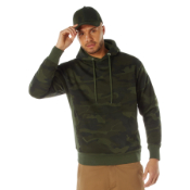 Camo Pullover Hooded Sweatshirt