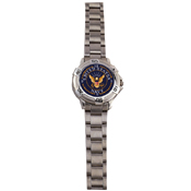 Military Logo Quartz Navy Watch