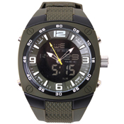 Military Style Analog & Digital Display Watch - XLarge 