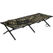 Ultra Force GI Type Woodland Camo Aluminum Folding Cot