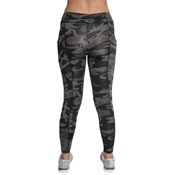 Womens Workout Performance Camo Leggings With Pockets