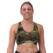 Camo Sports Bra