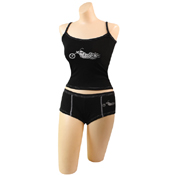 Womens Biker Booty Tank Top