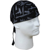 Gun Pattern Headwrap