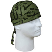 Gun Pattern Headwrap