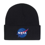  NASA Meatball Logo Embroidered Watch Cap