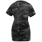 Womens Long Length Camo T-Shirt