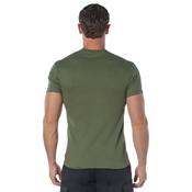 Mens Marines Olive Drab Military Physical Training T-Shirt