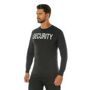 Mens 2-Sided Security Long Sleeve T-Shirt