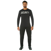 Mens 2-Sided Security Long Sleeve T-Shirt