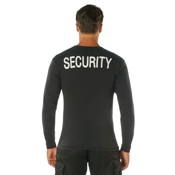 Mens 2-Sided Security Long Sleeve T-Shirt