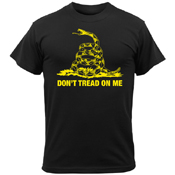 Mens Dont Tread On Me Vintage T-Shirt