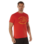 Mens Vintage U.S. Marine Bulldog T-Shirt