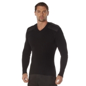 Mens GI Style Acrylic V-Neck Sweater