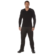 Mens GI Style Acrylic V-Neck Sweater