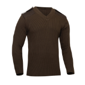 Ultra force Mens GI Style Acrylic V-Neck Sweater