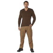 Ultra force Mens GI Style Acrylic V-Neck Sweater