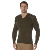 Mens GI Style Acrylic V-Neck Sweater