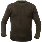 Mens GI Style Acrylic Commando Sweater