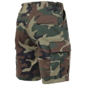 Mens Colored Camo BDU Shorts