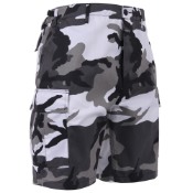 Mens Colored Camo BDU Shorts