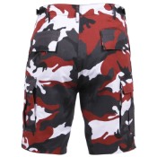 Mens Colored Camo BDU Shorts
