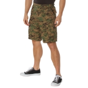 Mens Camo Combat Military BDU Shorts