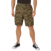 Mens Camo Combat Military BDU Shorts