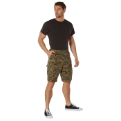 Mens Camo Combat Military BDU Shorts