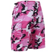 Mens Colored Camo BDU Shorts