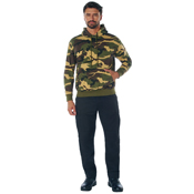 Camo Pullover Hooded Sweatshirt