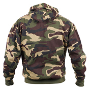 Camo Pullover Hooded Sweatshirt