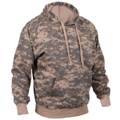 Camo Pullover Hooded Sweatshirt