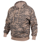 Camo Pullover Hooded Sweatshirt