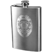 Engraved Stainless Steel Flask