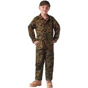 Kids Digital Camo BDU Shirt