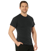 Ultra Force Mens Solid Color Polycotton Military T-Shirt
