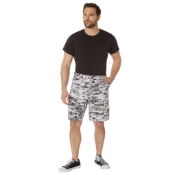 Mens Camo Combat Military BDU Shorts