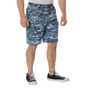 Mens Camo Combat Military BDU Shorts