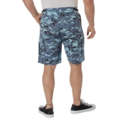 Mens Camo Combat Military BDU Shorts