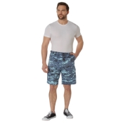 Mens Camo Combat Military BDU Shorts