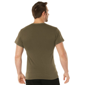 Ultra Force Mens Solid Color Polycotton Military T-Shirt