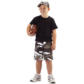 Kids Camo BDU Shorts - City