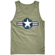Mens Vintage Air Corps Tank Top
