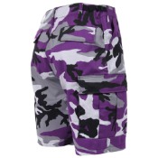 Mens Colored Camo BDU Shorts