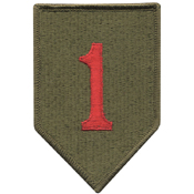 Ultra Force Patch 1st Infantry Big Red One Subdued