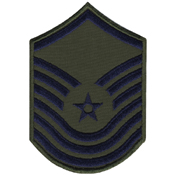 Usaf Senior Master Sergeant 1986-1992 Lrg Subdued Patch