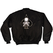Ultra Force Death Spade MA-1 Flight Jacket